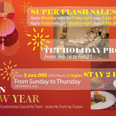 The Grand Ho Tram Promotion