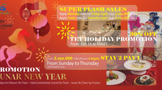 The Grand Ho Tram Promotion