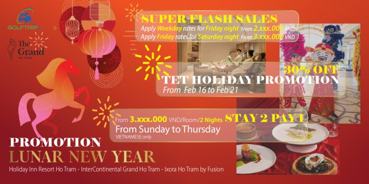 The Grand Ho Tram Promotion