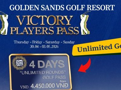 Golden Sands Golf Unlimited 30/04 - 01/05