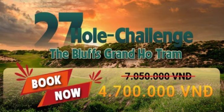 The Bluffs 27-Hole Challenge Promotion